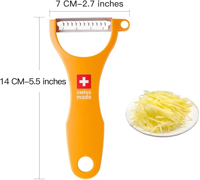 Original Swiss Made Peeler Vegetable&Fruits stainless steel blade Peeler - Image 2