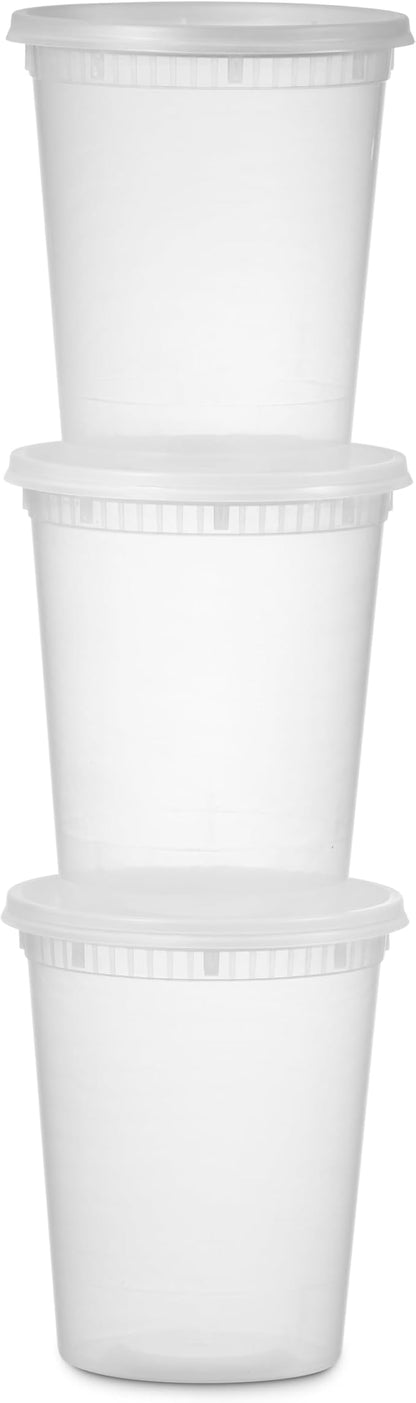 24 Pack -32 Oz Plastic Deli Containers - Image 4