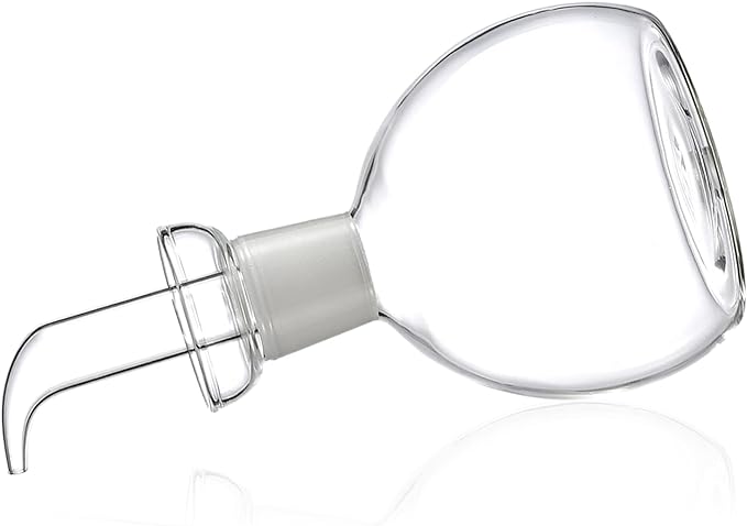 ELETON Cylindrical 16 oz Olive Oil Dispenser Bottle Glass - Image 3