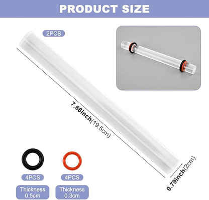 Polymer Clay Tools, Air Dry Clay Tools Clear Slab Roller Supplies Art Craft DIY - Image 2