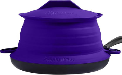 L.I.Q Silicone Splatter Guard – Fits 10 and 12 Inch Pots – Microwave Safe and by LIQInc