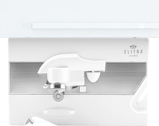 Elitra Home 3 in 1 Under the Cabinet Electric Can Opener, Blade Sharpener by ELITRAHOME