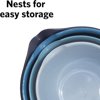 Glad Mixing Bowls with Pour Spout, Dishwasher Safe Kitchen Cooking and Baking - Image 4