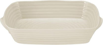 Portmeirion Sophie Conran Pebble Large Rectangular Handled Roasting Dish by Portmeirion
