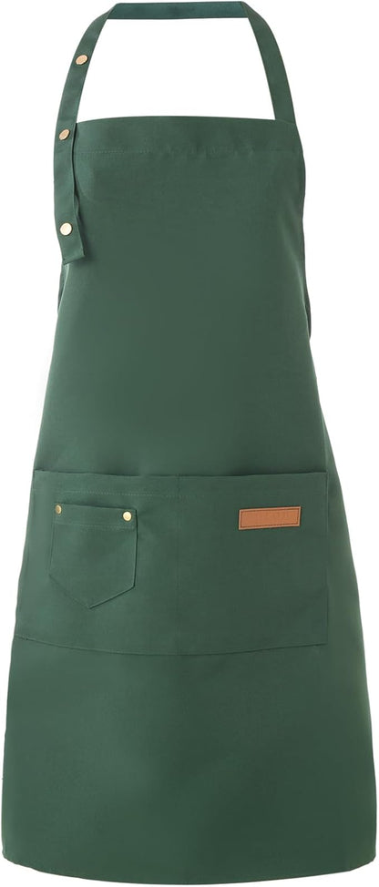 Tosewever Art Aprons for Women Painting Pottery Baking, Mens Buckle Straps - Image 7