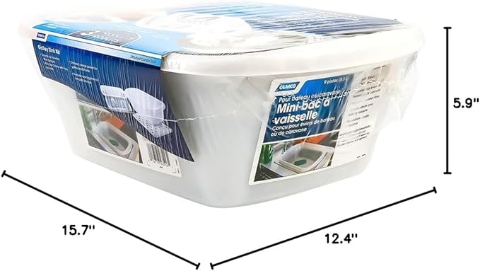 Camco 43517 White Sink Kit - Image 6