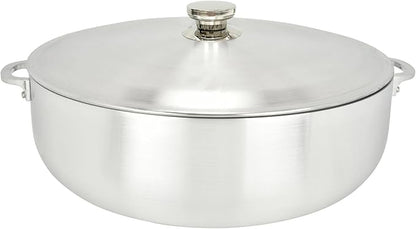 ALUMINUM CALDERO STOCK POT by Chef Pro, Durable Aluminum, Superior Cooking by Chef+Pro