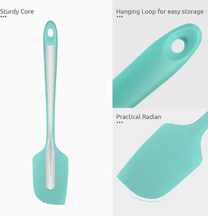 Heat Resistant Silicone Large Spatula: U-Taste 600ºF High Heat Flexible 11.38in - Image 6