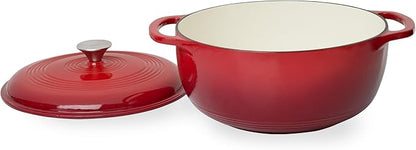 Mercer Culinary Enameled Cast Iron Round Dutch Oven, 6 qt. - Image 2