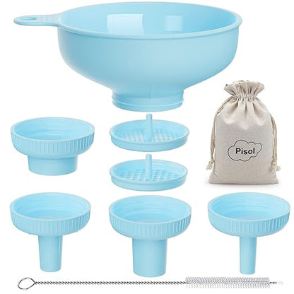 Pisol Wide Mouth Versatile Funnel, Canning Funnels by Pisol