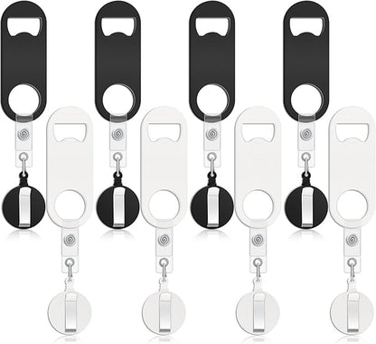 Honoson 8 Pieces Retractable Bottle Opener Bartender Flat Beer Opener by Honoson