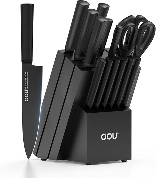 OOU Kitchen Knife Block Set by OOU