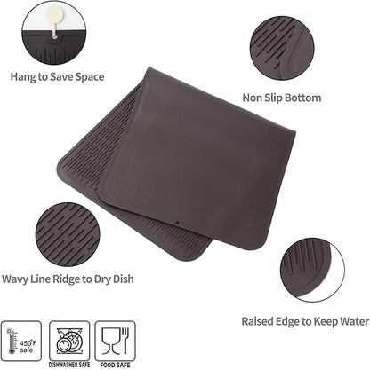 MicoYang Silicone Dish Drying Mat - Image 3