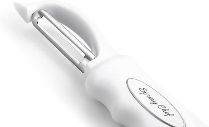 Spring Chef Premium Swivel Vegetable Peeler, Comfrotable Handle and Ultra Sharp - Image 8