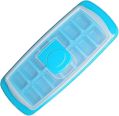 Handy Housewares Anti-Spill 14-Cubes Covered Ice Cube Tray - Image 2