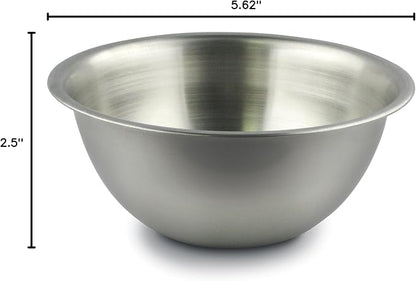 Fox Run Brands 1/2-Quart Stainless Steel Mixing Bowl - Image 7