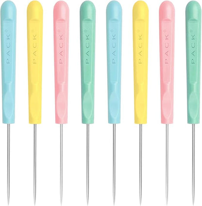 8Pcs 5.2 Inches Sugar Stir Needle, Cookie Scribe Needles Cake Decorating Needle by IAXSEE