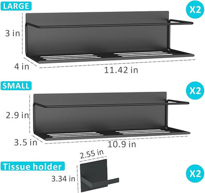Magnetic Spice Rack For Refrigerator, Space Saving Magnetic Shelf For Fridge - Image 2