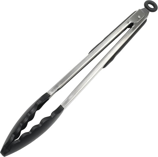 Chef Craft Premium Silicone Cooking Tongs, 12 inch by ChefCraft