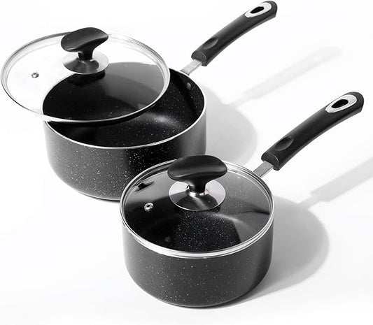 Nonstick Saucepan Set by RATWIA