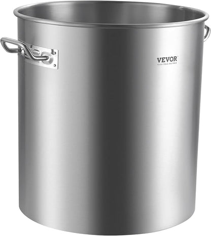 VEVOR Stainless Steel Stockpot, 64 Quart Large Cooking Pots, Cookware Sauce Pot - Image 9
