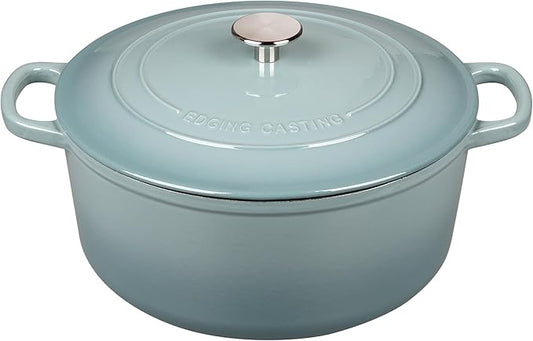 EDGING CASTING Enameled Dutch Ovens Cast Iron Dutch Oven Pot by EDGINGCOOKWARE