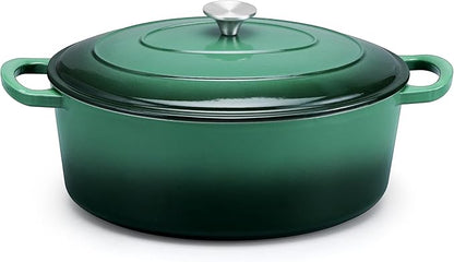 E-far 5QT Oval Dutch Oven Pot by E-far
