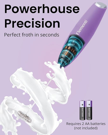Elementi Milk Frother Wand & Drink Mixer - Image 3