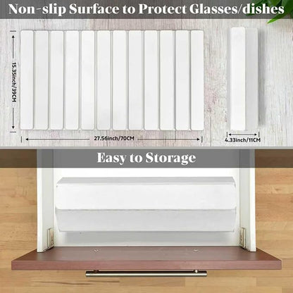 Large Stone Dish Drying Mats for Kitchen Counter, Fast Drying Collapsible Dish - Image 2