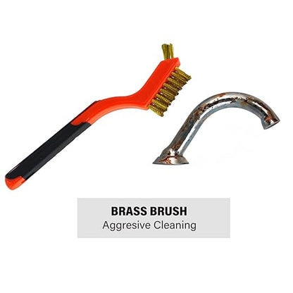 3Pcs Small Brass Wire Cleaning Brushes Set - Image 6