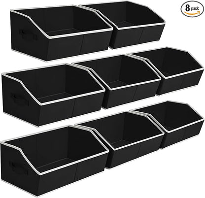 Homsorout Closet Baskets for Shelves Trapezoid by Homsorout
