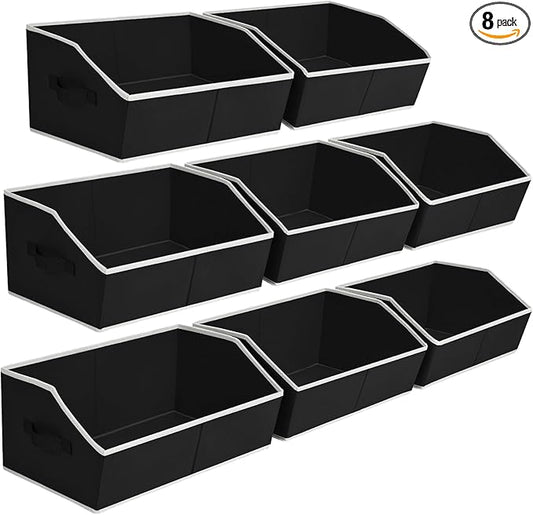 Homsorout Closet Baskets for Shelves Trapezoid by Homsorout