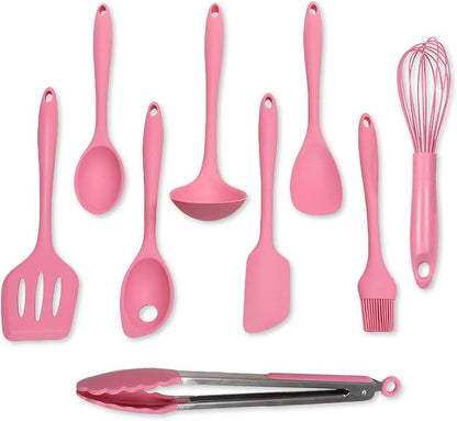 Chef Craft - Premium Silicone Kitchen Tools and Utensils Set, Non-Scratch by ChefCraft