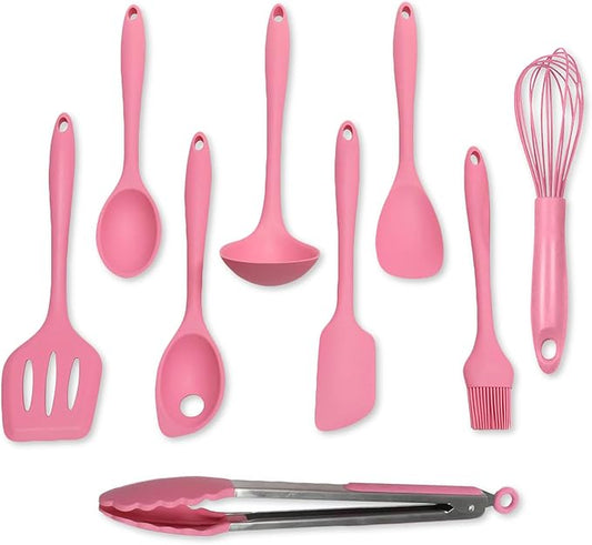 Chef Craft - Premium Silicone Kitchen Tools and Utensils Set, Non-Scratch by ChefCraft