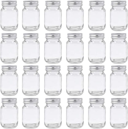U Pack 2oz Mason Jar with Silver Lid by Unknown