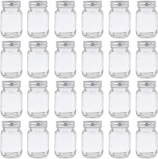U Pack 2oz Mason Jar with Silver Lid by Unknown