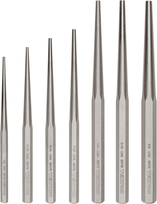 TEKTON Alignment Punch Set, 7-Piece | PNC96003 | Made in USA by TEKTON