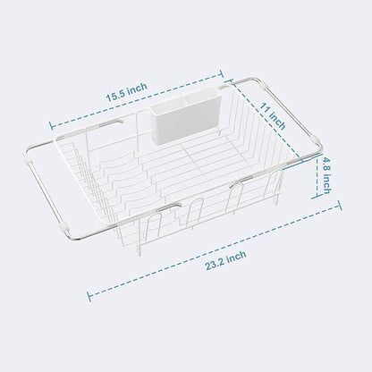 JASIWAY Dish Drying Rack in Sink, Small Dish Drainers - Image 7