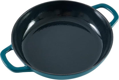 Flavehc Braiser Enameled Cast Iron Braiser 3 qt Braiser Pan - Image 6