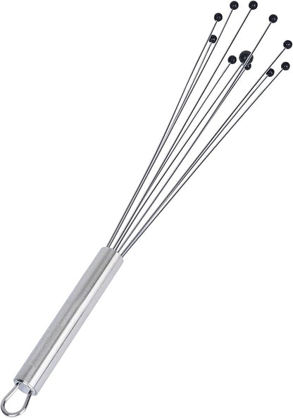 Restaurantware 12.5 in Stainless Steel Ball Whisk - Image 2
