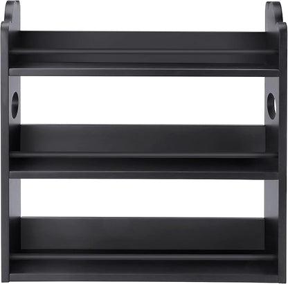 3 Tier Bamboo Spice Rack, Spice Rack Organizer, Seasoning Jars Rack Shelf Spice - Image 7