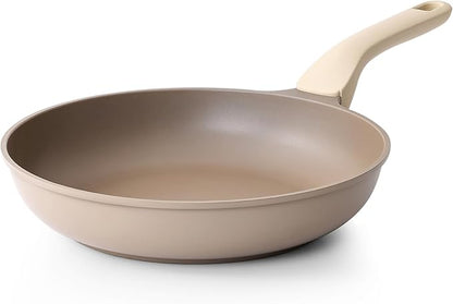 PRICUSIS Nonstick Frying Pan, 8/10/12 Inch Stain/Scratch/Crack Proof Chef Pan by PRICUSIS