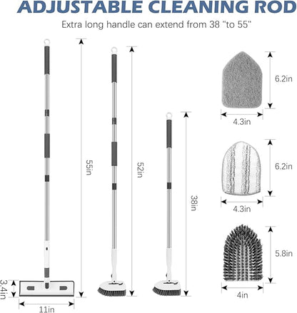 SetSail 4-in-1 Tile Tub Floor Scrubber - Image 2
