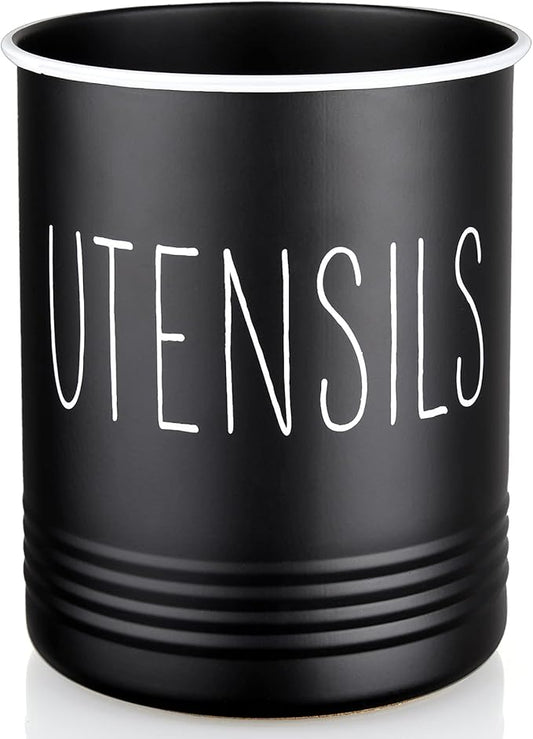 Kitchen Utensil Holder, 6.7" Utensil Holder by Bivvclaz