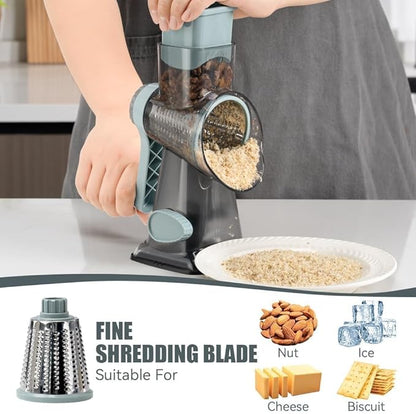 KEOUKE Rotary Cheese Grater Pro 6 in 1 - Image 4