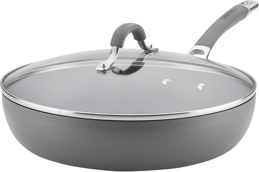 Circulon Radiance Deep Hard Anodized Nonstick Frying Pan /Skillet by Circulon