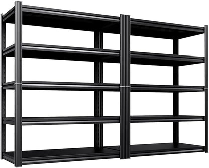 2 Pack 5-Tier Garage Shelving by Unknown