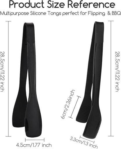 SOLEADER 11 Inch Silicone Tongs - Image 7