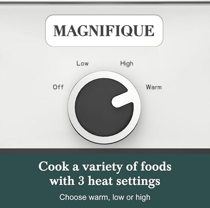 MAGNIFIQUE 4 Quart Casserole Slow Cooker - Image 4