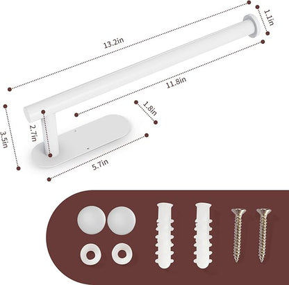 DEKAVA Under Cabinet Wall Mount Paper Towel Holder, Self-Adhesive Bar, - Image 3